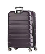 DELSEY AIR ARMOUR Large size trolley, expandable purple - Rigid Trolley Cases - 3