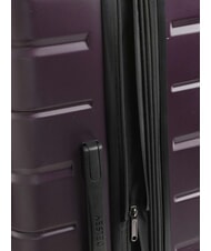 DELSEY AIR ARMOUR Large size trolley, expandable purple - Rigid Trolley Cases - 5