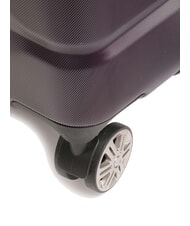 DELSEY AIR ARMOUR Large size trolley, expandable purple - Rigid Trolley Cases - 6