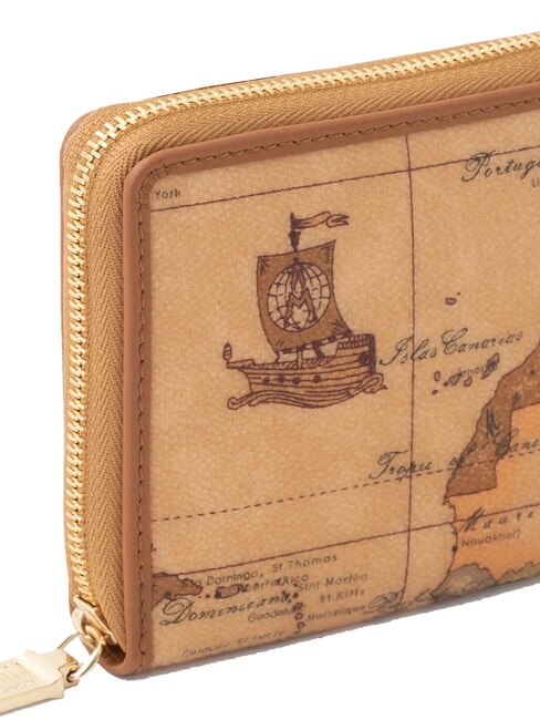 GEO CLASSIC Small zip-around wallet NATURAL - Women’s Wallets