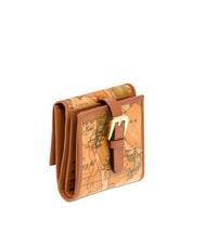ALVIERO MARTINI PRIMA CLASSE GEO CLASSIC Small wallet with buckle NATURAL - Women’s Wallets - 3
