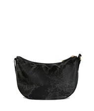 ALVIERO MARTINI PRIMA CLASSE GEO SOFT BLACK Medium crescent shoulder bag - Women’s Bags