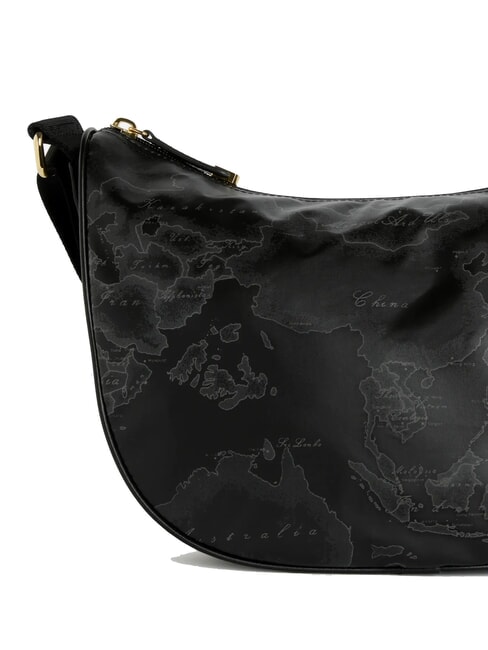 GEO SOFT BLACK Medium crescent shoulder bag Black - Women’s Bags