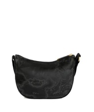 ALVIERO MARTINI PRIMA CLASSE GEO SOFT BLACK Small crescent shoulder bag - Women’s Bags
