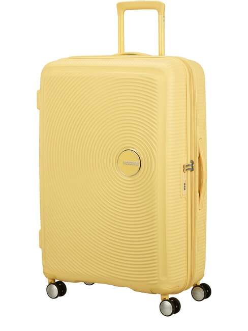trolley case SOUNDBOX line. large. expandable pastel yellow - Rigid Trolley Cases