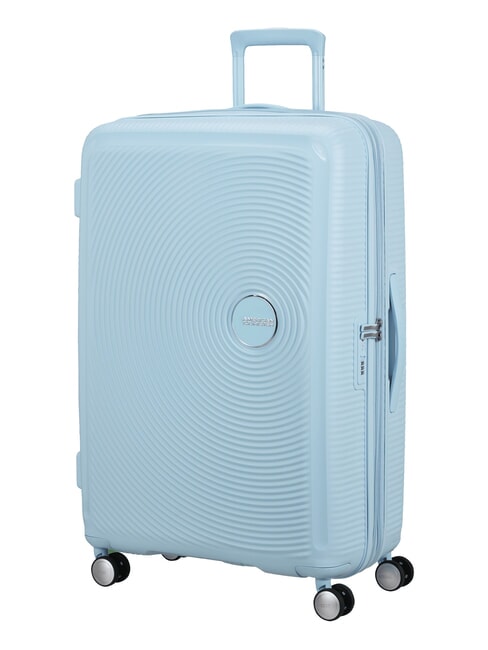 trolley case SOUNDBOX line. large. expandable PASTEL BLUE - Rigid Trolley Cases