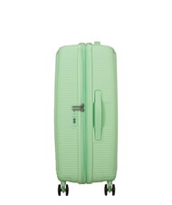 AMERICAN TOURISTER SOUNDBOX SPINNER Medium trolley, expandable pastel green - Rigid Trolley Cases - 4