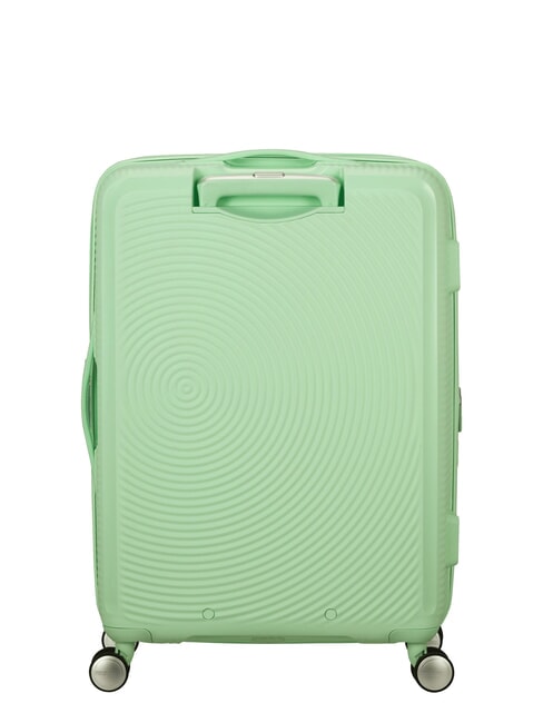 SOUNDBOX SPINNER Medium trolley, expandable pastel green - Rigid Trolley Cases