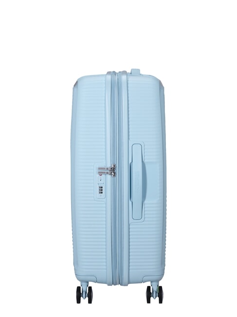 SOUNDBOX SPINNER Medium trolley, expandable PASTEL BLUE - Rigid Trolley Cases