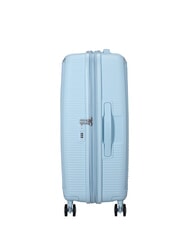 AMERICAN TOURISTER SOUNDBOX SPINNER Medium trolley, expandable PASTEL BLUE - Rigid Trolley Cases - 4