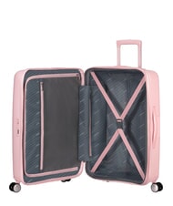 AMERICAN TOURISTER SOUNDBOX SPINNER Medium trolley, expandable pastel pink - Rigid Trolley Cases - 2