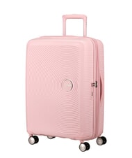 AMERICAN TOURISTER SOUNDBOX SPINNER Medium trolley, expandable pastel pink - Rigid Trolley Cases - 3