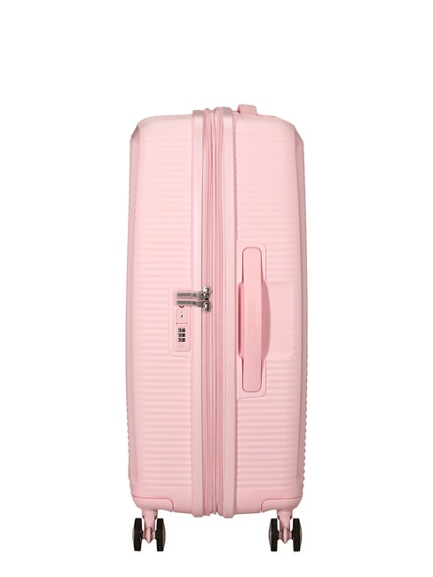 SOUNDBOX SPINNER Medium trolley, expandable pastel pink - Rigid Trolley Cases
