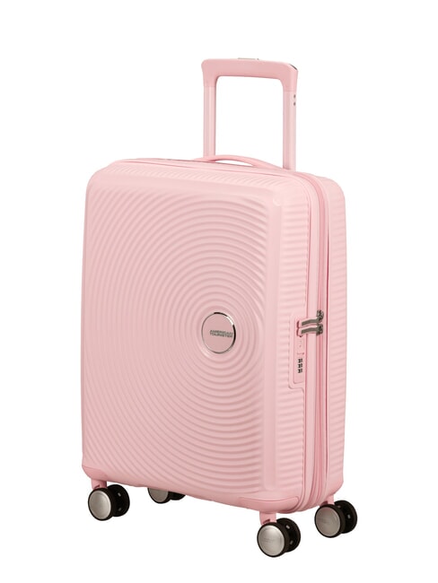 Trolley SOINDBOX line, hand baggage, expandable pastel pink - Hand luggage