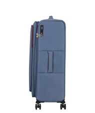 AMERICAN TOURISTER CLOUDRIDER Large, expandable trolley stone blue - Semi-rigid Trolley Cases - 4