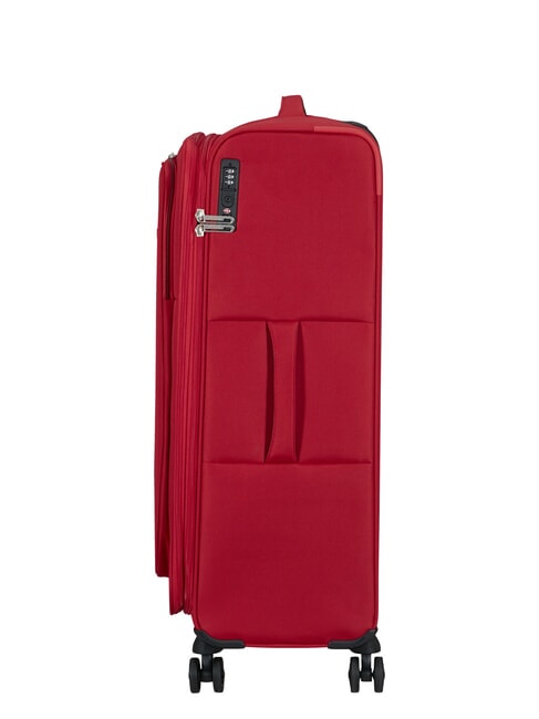 CLOUDRIDER Large, expandable trolley astral red - Semi-rigid Trolley Cases