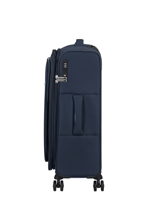 CLOUDRIDER Large Expandable Trolley sky navy - Semi-rigid Trolley Cases