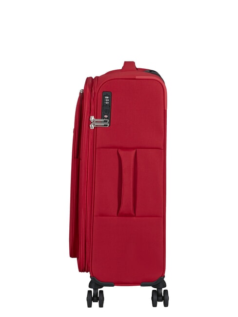 CLOUDRIDER Large Expandable Trolley astral red - Semi-rigid Trolley Cases