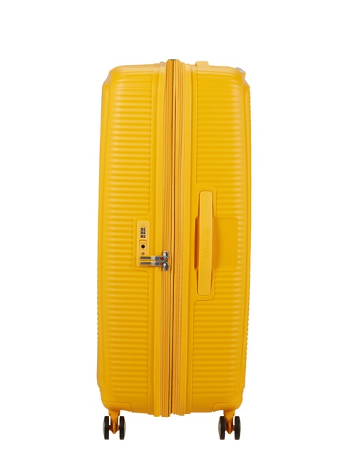 SOUNDBOX Extra Large, Expandable Trolley goldenyellow - Rigid Trolley Cases