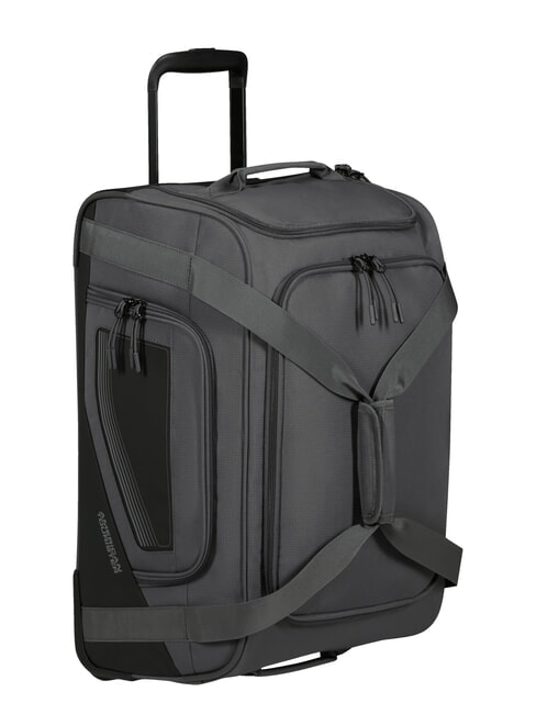 CITY RACER Duffel bag with trolley BLACK - Hand luggage