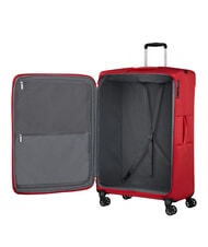 SAMSONITE BASE BREEZE Extra Large, Expandable Trolley RED - Semi-rigid Trolley Cases - 2
