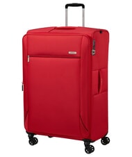 SAMSONITE BASE BREEZE Extra Large, Expandable Trolley RED - Semi-rigid Trolley Cases - 3
