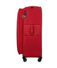 SAMSONITE BASE BREEZE Extra Large, Expandable Trolley RED - Semi-rigid Trolley Cases - 5