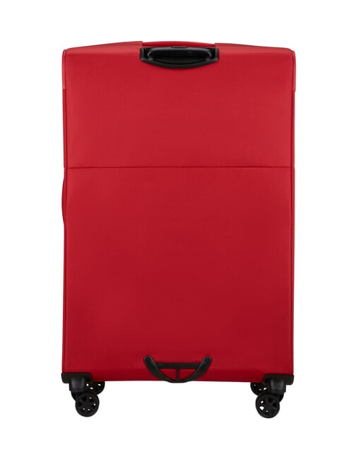 BASE BREEZE Extra Large, Expandable Trolley RED - Semi-rigid Trolley Cases