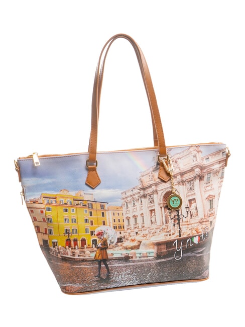 YESBAG  Medium shopping bag rainbow rome - Women&rsquo;s Bags
