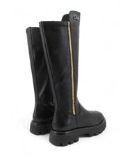 ALVIERO MARTINI PRIMA CLASSE GEO Leather boots with 3 cm heel Black - Women’s shoes - 4