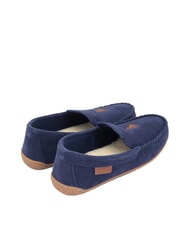 RALPH LAUREN BRENAN Suede moccasins navy2 - Men’s shoes - 3