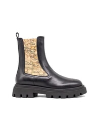 ALVIERO MARTINI PRIMA CLASSE GEO Leather ankle boots Black - Women&rsquo;s shoes - 3