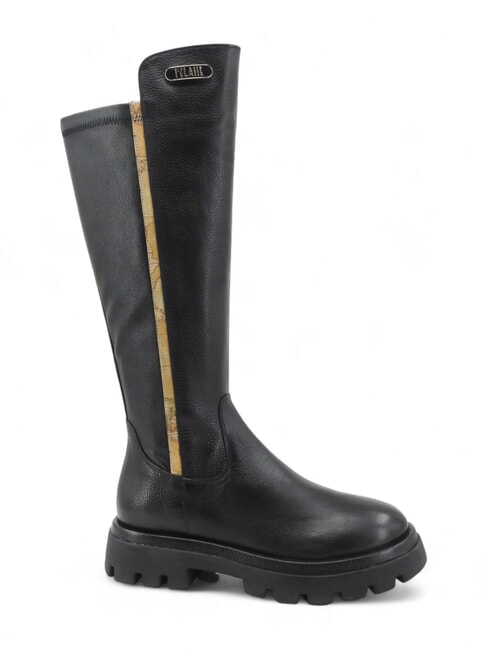 GEO Leather boots with 3 cm heel Black - Women&rsquo;s shoes