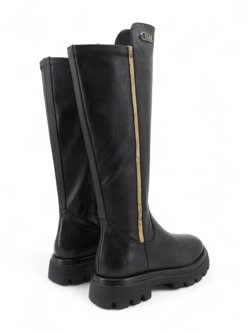 GEO Leather boots with 3 cm heel Black - Women&rsquo;s shoes