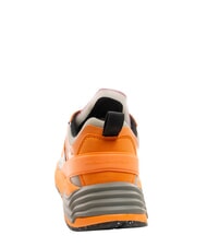 PIQUADRO CORNER 2.0 SPECIALE 2 Sneakers in recycled fabric ORANGE - Men&rsquo;s shoes - 3