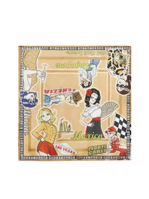 FOULARD POSTCARDS with print multi - Scarves