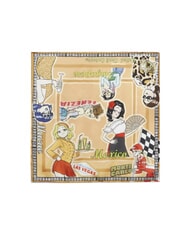 BRACCIALINI FOULARD POSTCARDS with print - Scarves