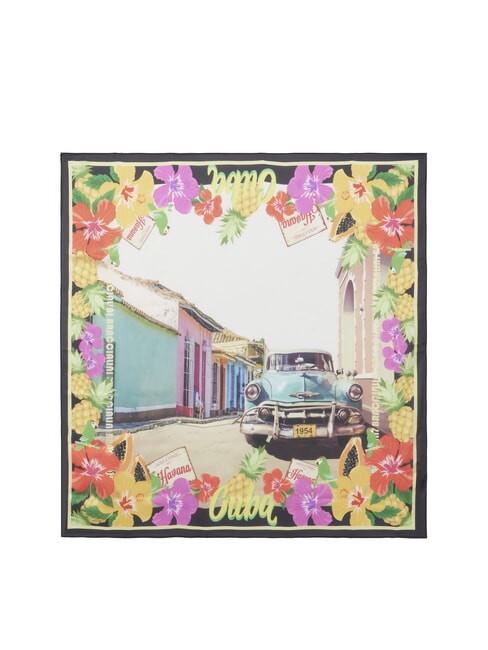 FOULARD POSTCARDS Cuba press multi - Scarves