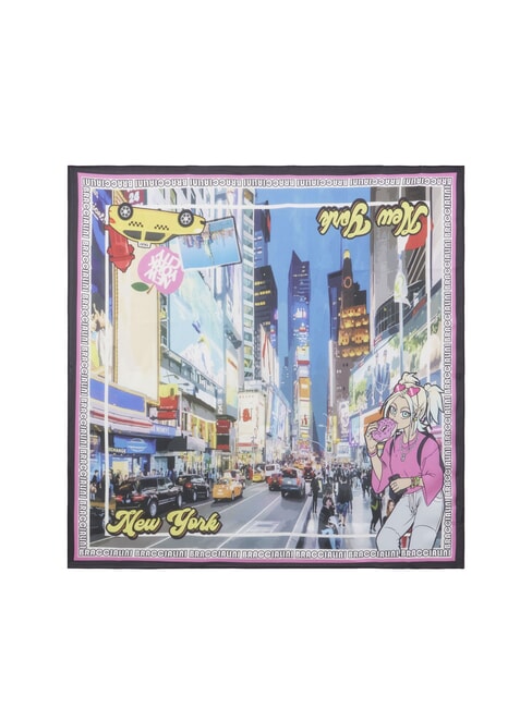FOULARD New York Press Postcards multi - Scarves