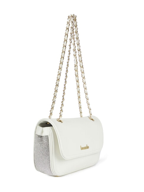 KIM Convertible bag with metal mesh white - Women&rsquo;s Bags