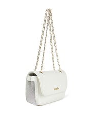 BRACCIALINI KIM Convertible bag with metal mesh white - Women&rsquo;s Bags - 2