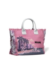 BRACCIALINI SUMMER Canvas tote bag with print Miami - Women&rsquo;s Bags - 2