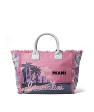 BRACCIALINI SUMMER Canvas tote bag with print Miami - Women&rsquo;s Bags - 3