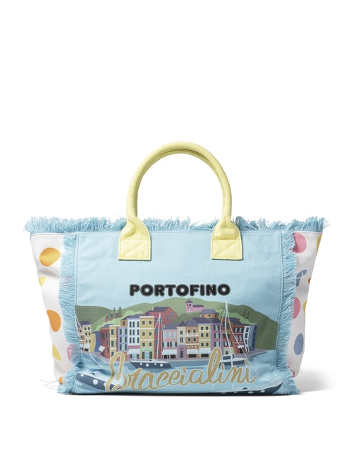 SUMMER Canvas tote bag with print Portofino - Women&rsquo;s Bags