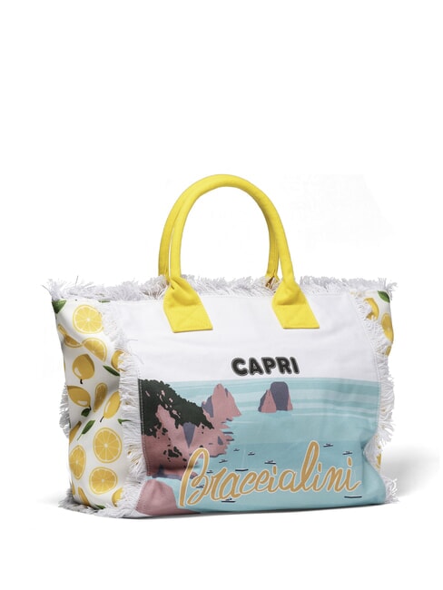 SUMMER Canvas tote bag with print Capri - Women’s Bags