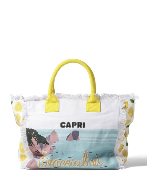 SUMMER Canvas tote bag with print Capri - Women’s Bags