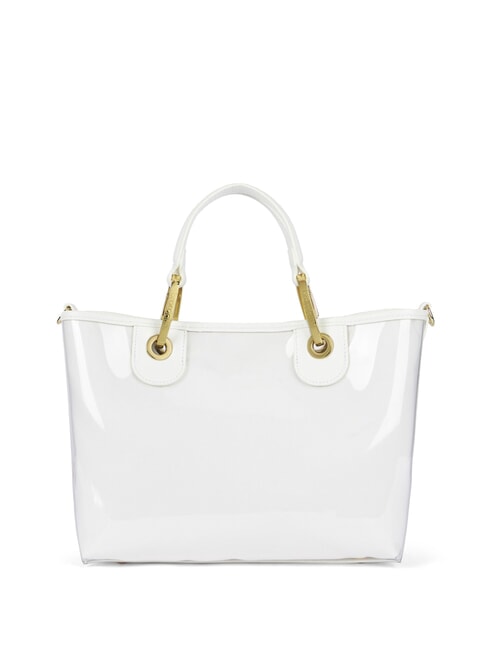 BETH JELLY Small shiny handbag with pouch white - Women&rsquo;s Bags