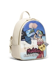 BRACCIALINI CARTOLINE MALDIVES Round Backpack - Women’s Bags