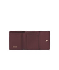BRACCIALINI BASIC Small leather wallet with flap burgundy - Women&rsquo;s Wallets - 2