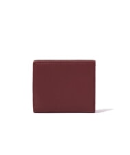 BRACCIALINI BASIC Small leather wallet with flap burgundy - Women&rsquo;s Wallets - 3